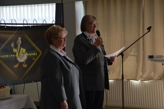 Die Damensprecherinnen (v.l.) Helga Wolter und Claudia Jüchter.