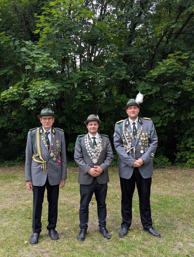 Der König und seine Adjutanten