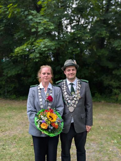Das Königspaar 2026: Janine Haskamp & Manuel Abel